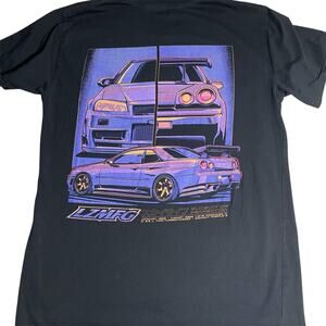LZMFG Midnight Tee (Black) (Medium) Zumiez Skyline Japanese Racing